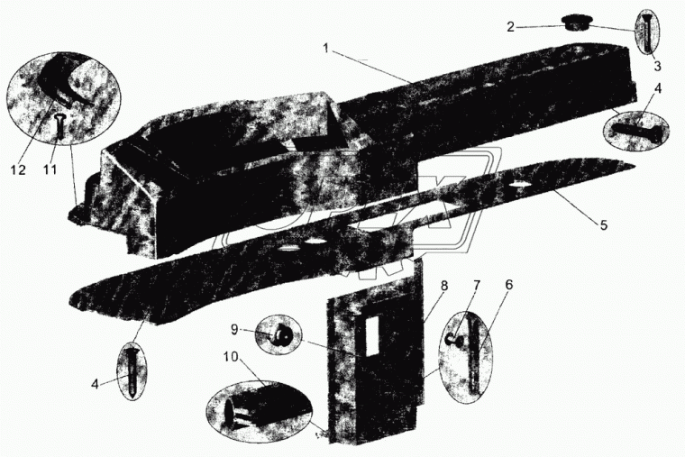 103-5328710 Облицовка ОЗАА